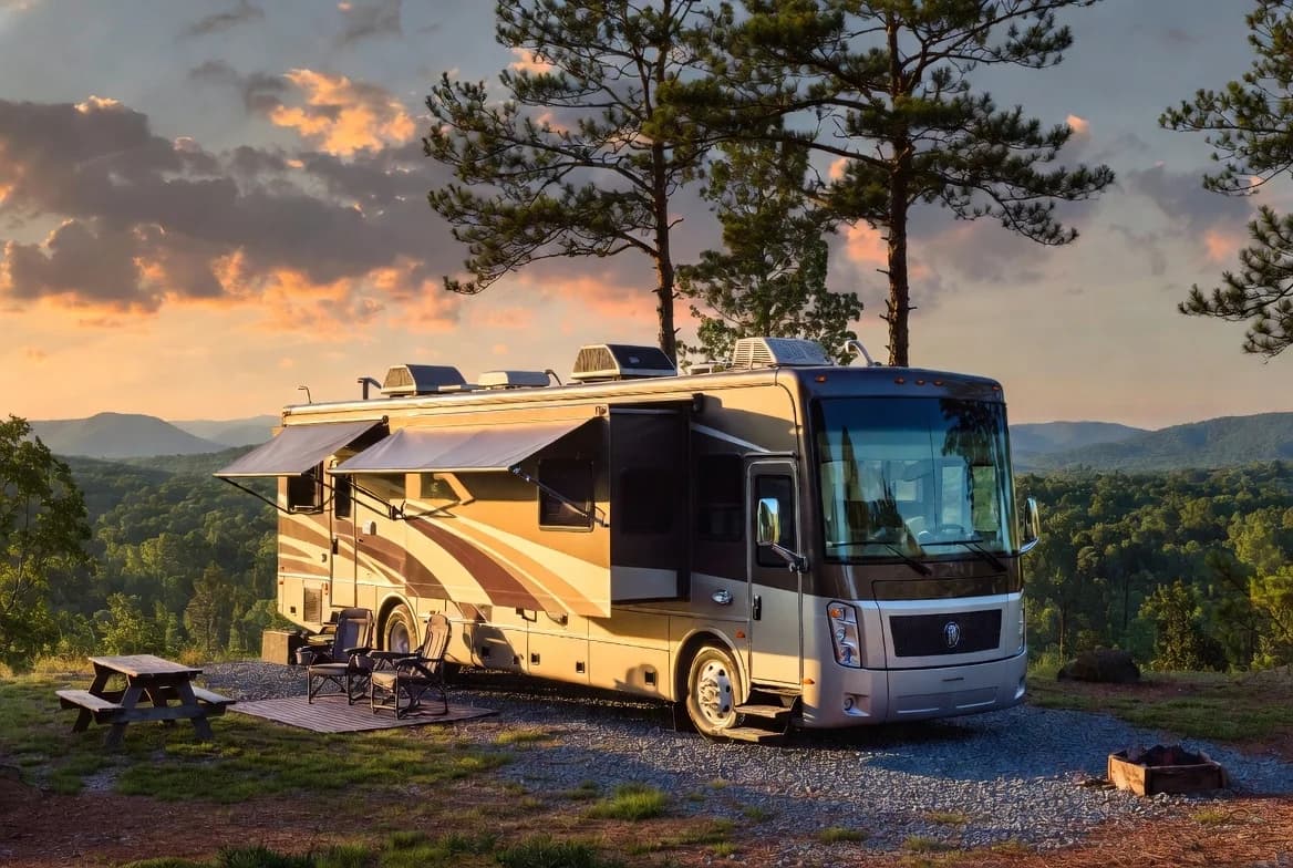Class A Motorhome rental in Portland Oregon - sleeps 6-8, perfect for Large families and Extended trips