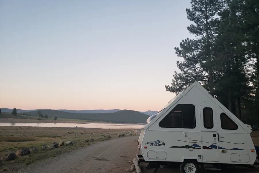 Chalet A-frame Camper - Light and Easy to Tow Travel Trailer RV rental in Portland Oregon — exterior
