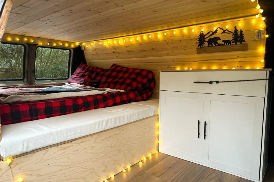 Hibernation Station - The Grizzly Cave Campervan! Class B RV rental in Portland Oregon — exterior