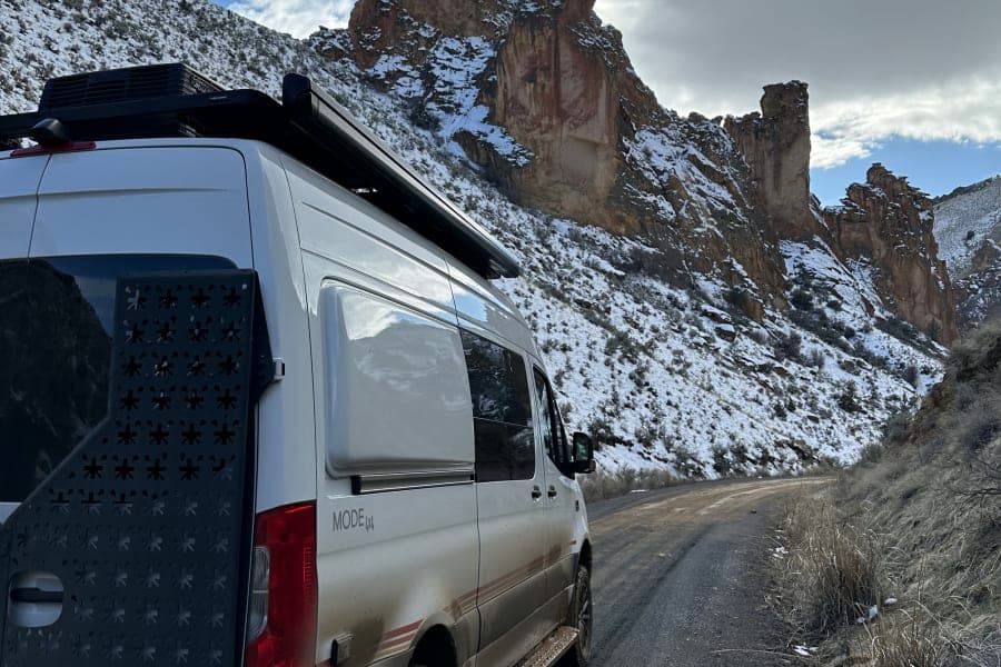 Storyteller AdVANture Class B RV rental in Portland Oregon — exterior