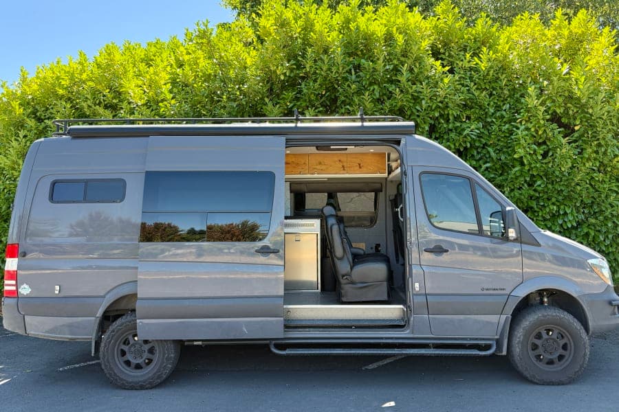 Bruce: Your Fully Loaded 4X4 Adventure Van Class B RV rental in Portland Oregon — exterior